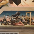 313-8512 Jefferson City - Benton Mural in the House Lounge on the third floor - detail slavery